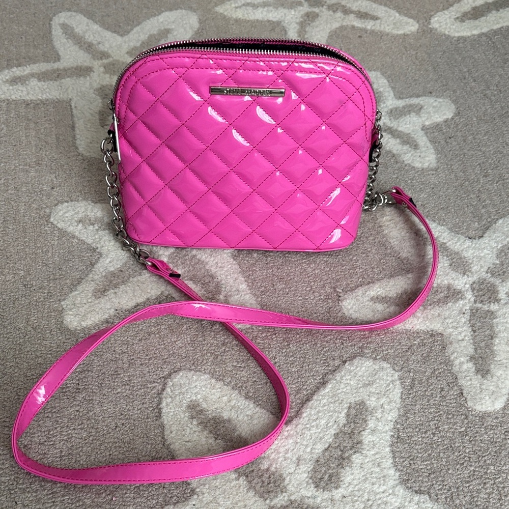 Steve Madden hot pink crossbody bag